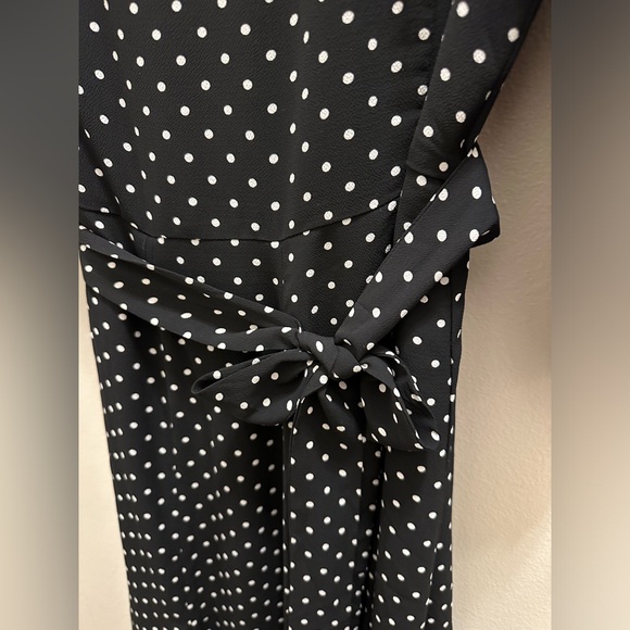 Talbots Ditsy Dot Fit & Flare Dress - Picture 8 of 14